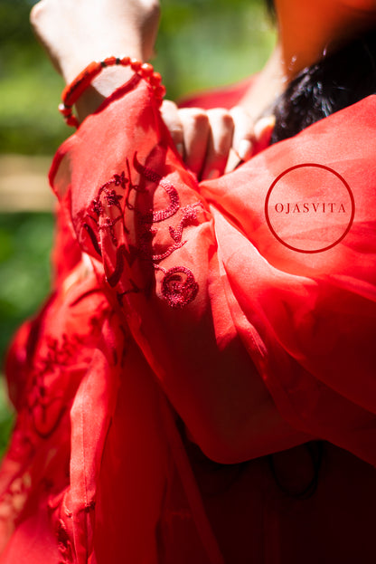 Red Gulaab Rani Suit - 3 Day Delivery
