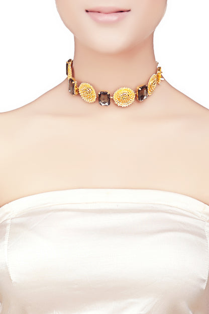 Sunflower Goddess Choker