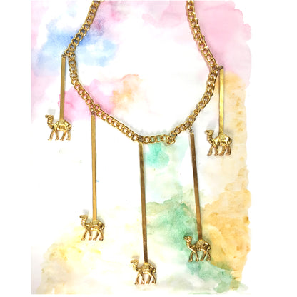 Camel Stick March Neckgarland / Neckpiece