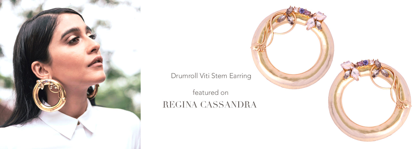 Drumroll Viti Stem Earrings