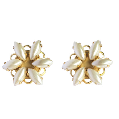 Radial Pearl Earstuds