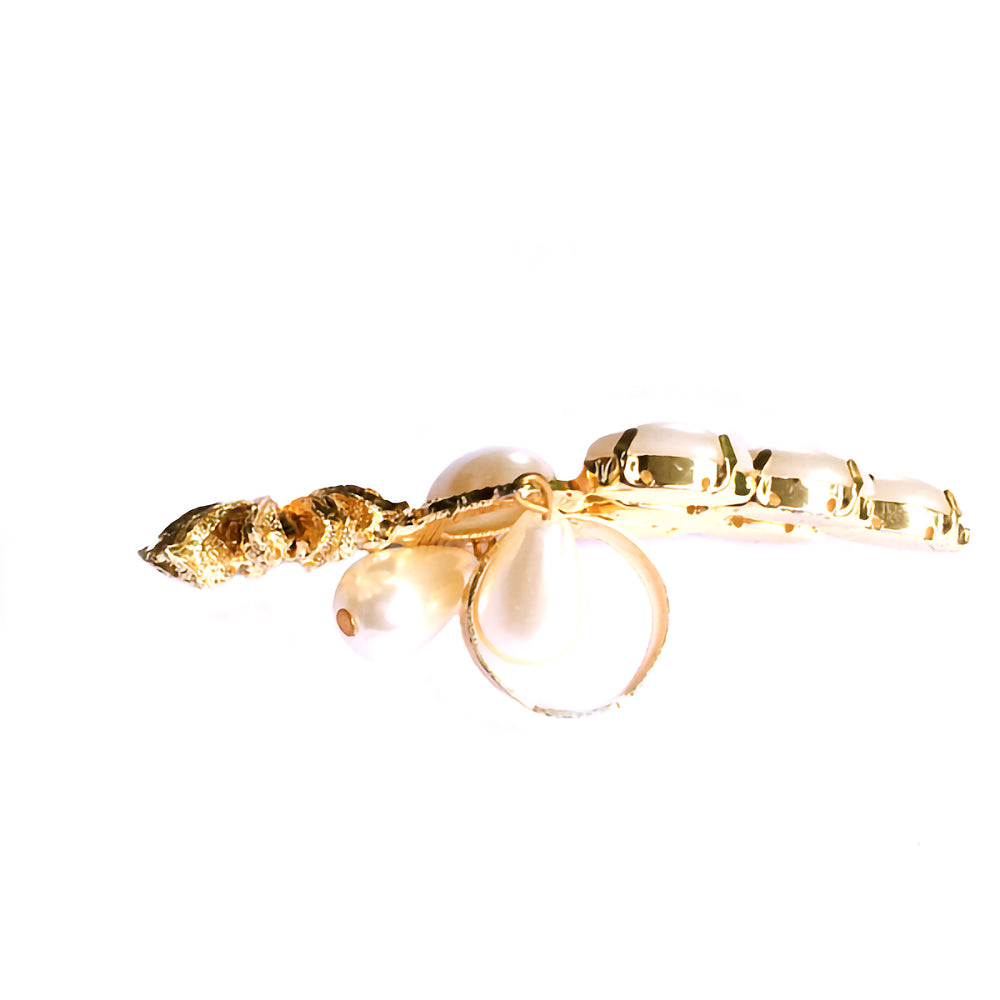 Pearl Hive Star Anise Ring