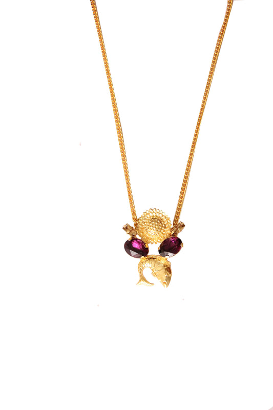 Marine Sunflower Longneckpiece