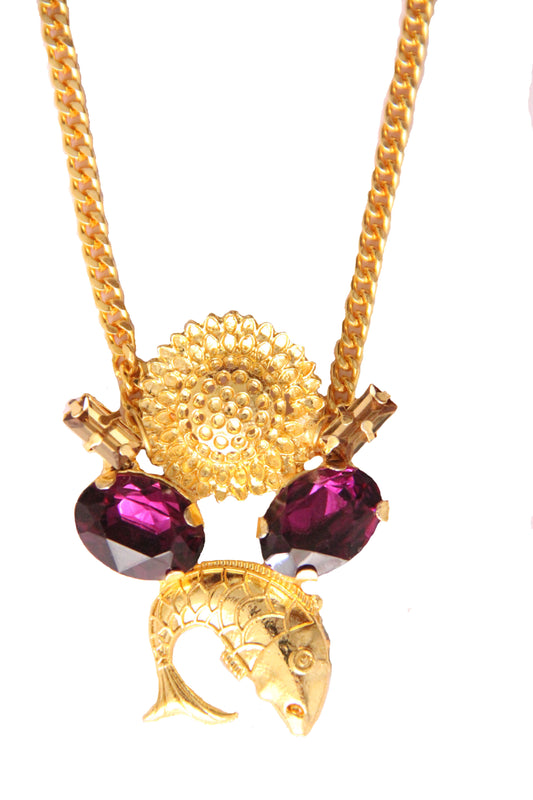 Marine Sunflower Longneckpiece