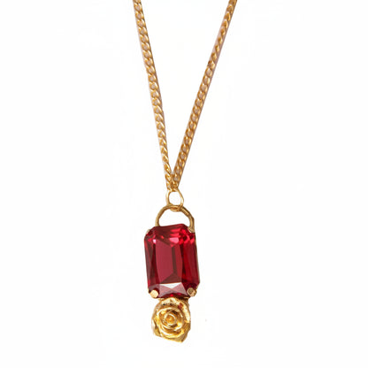 Vintage Rose Pendant