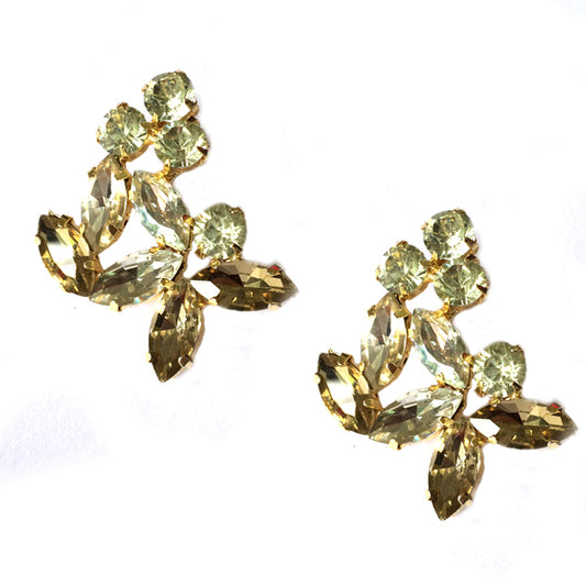 Topaz Petal Earrings