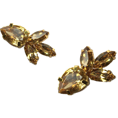 Topaz Fleur Earrings