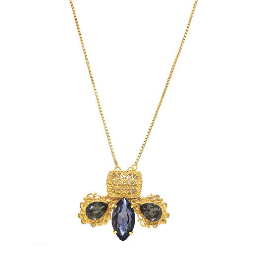 Smoke Jaali Pank Longneckpiece