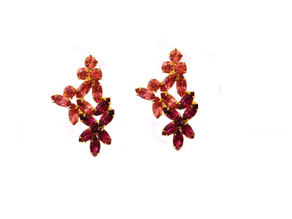 Pink Mauve Inflorence Earrings