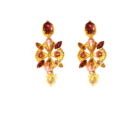 Voilet Shell Klingo Earrings