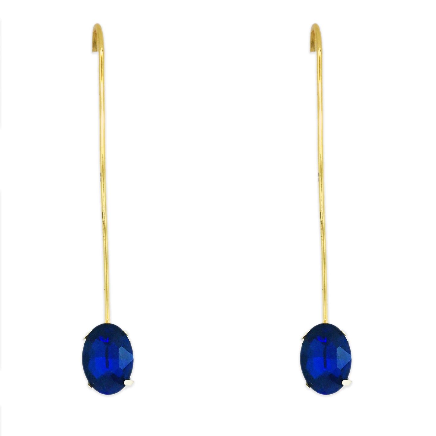 Gold Plated Montana Stick Earring