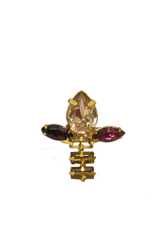 Gold Plated Caballi Petel Ring