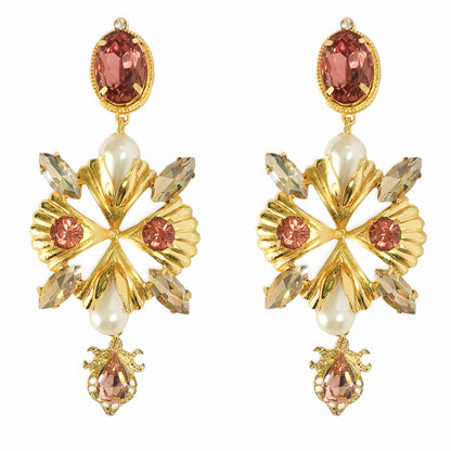 Pink Blush Klingo Earrings