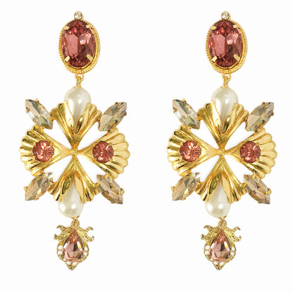 Pink Blush Klingo Earrings