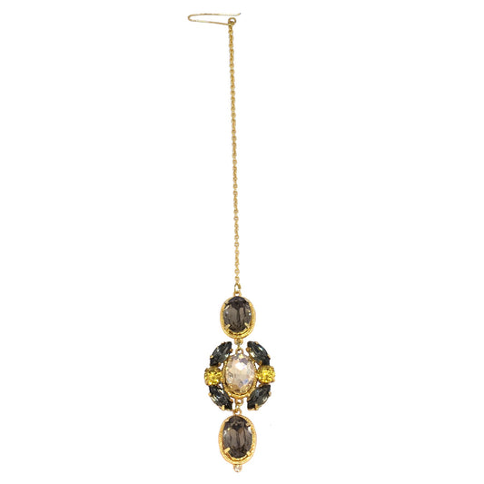 Warina Black Topaz Maangteeka