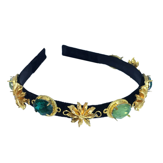 Jade Green Star Anise Hairbands