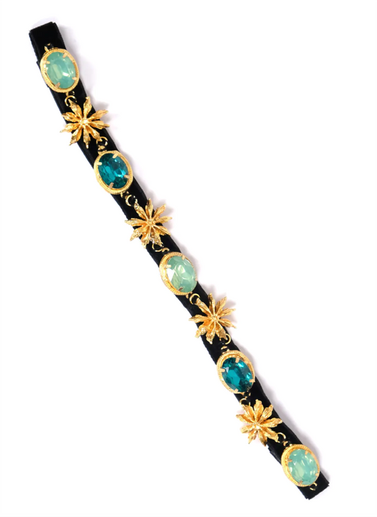 Jade Green Star Anise Hairbands