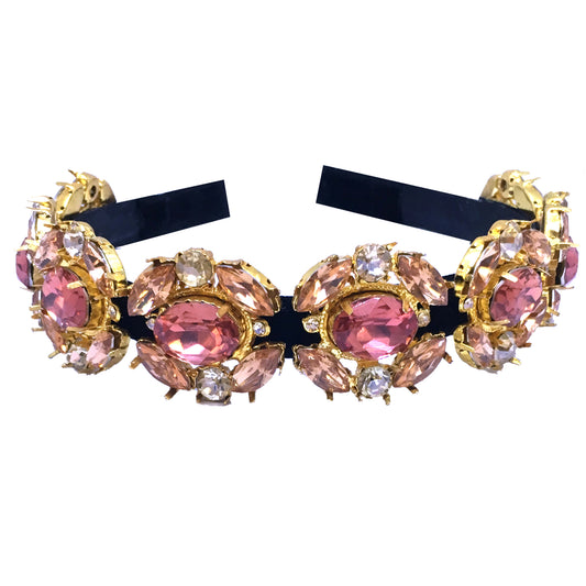 Rossa Marquis Blush Pink Princess Hairband