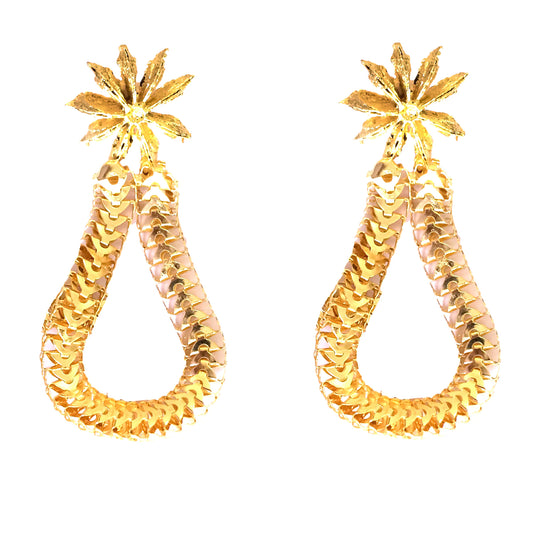 Star Anise Swing Earrings