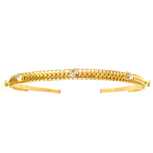 22K Gold Plated Chain Hairband