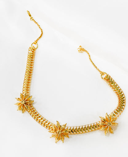 Star Anise Snake Chain Choker