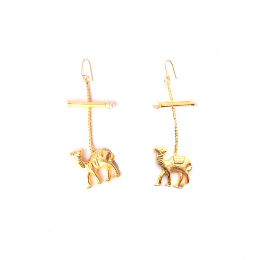 Dancing Camel Earrings