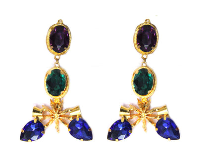 Peacock Pride Cresenza Earrings