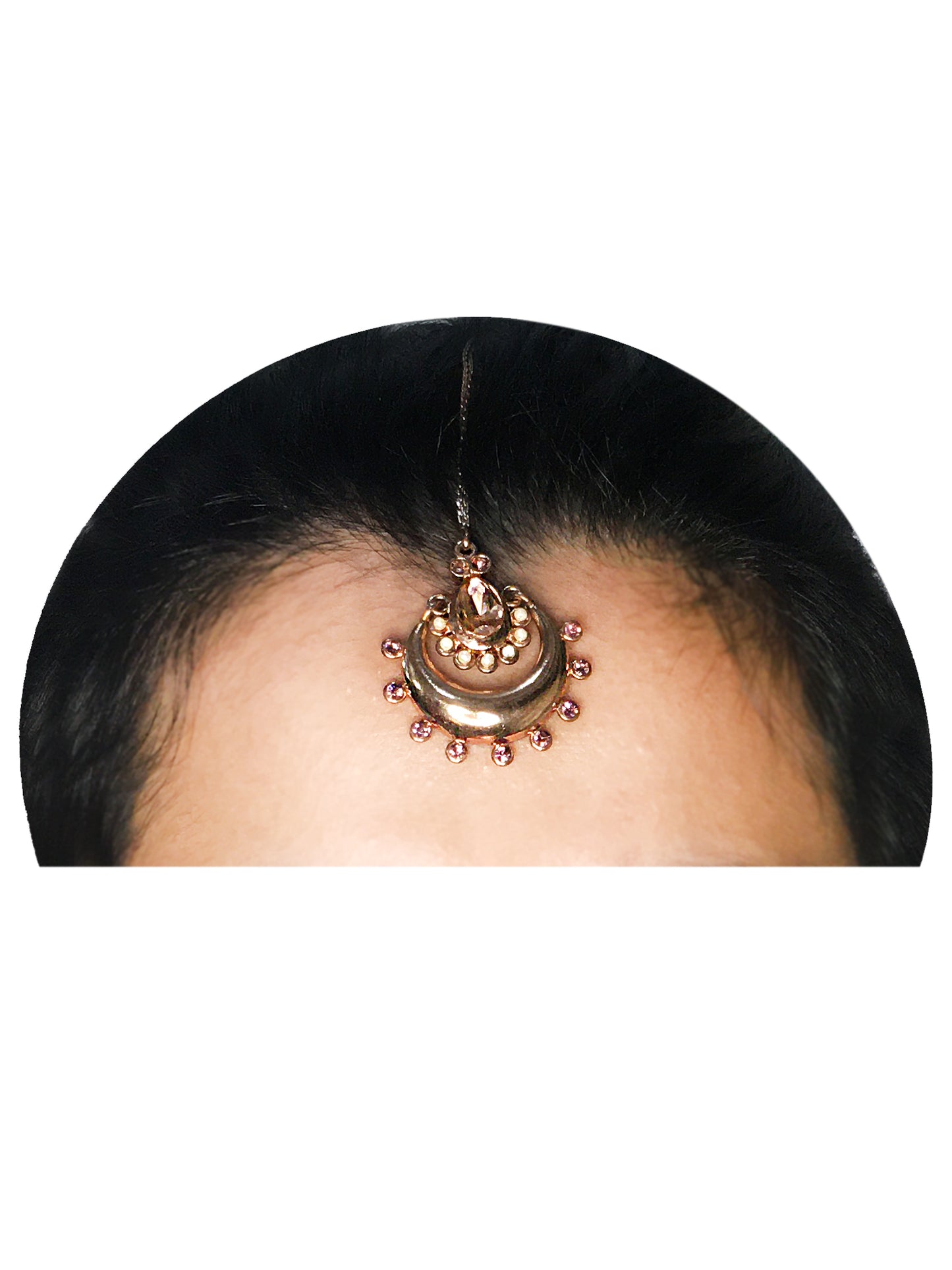 ROSE GOLD LAVENDER FLOWER PHULKARIYAAN MAANGTEEEKA