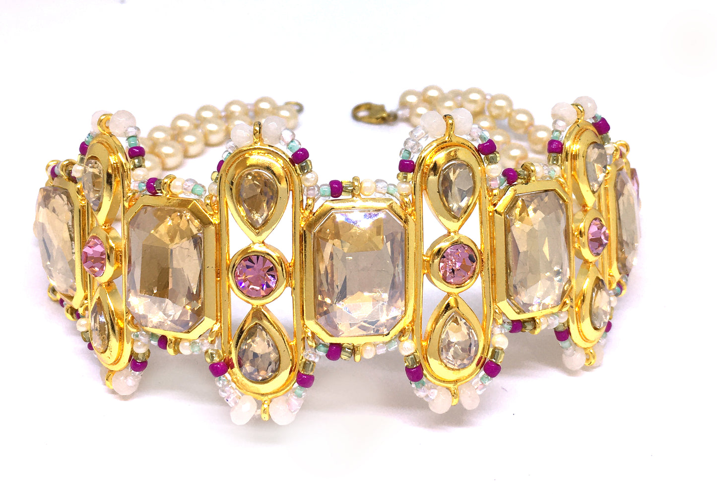 Phulkariyaan Multi-colored Rangoli Choker