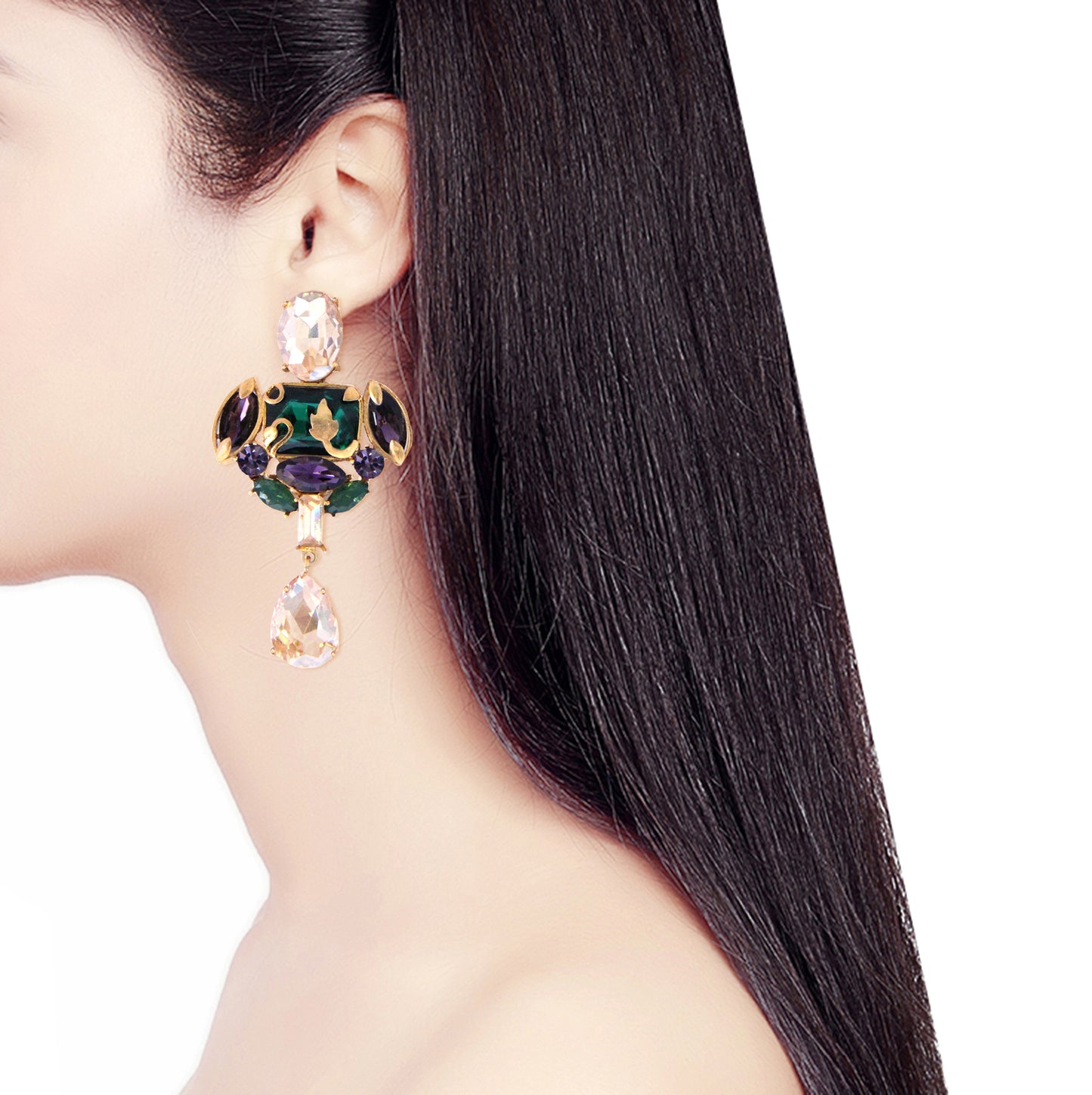 Gold Vinifera Canopy Earring