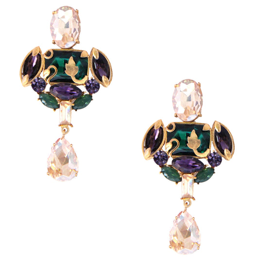 Gold Vinifera Canopy Earring