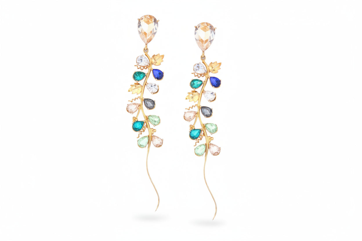 Trellis Petal Earrings