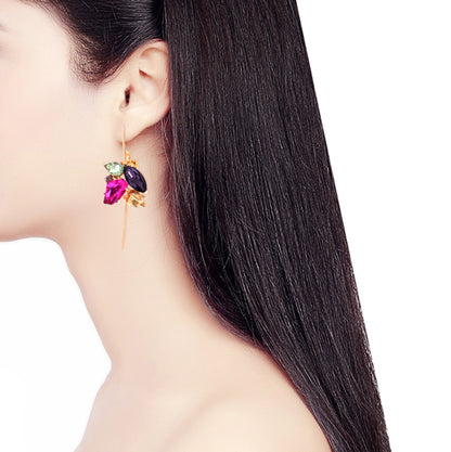 Inflorescence Flower Voilet Half Hoops