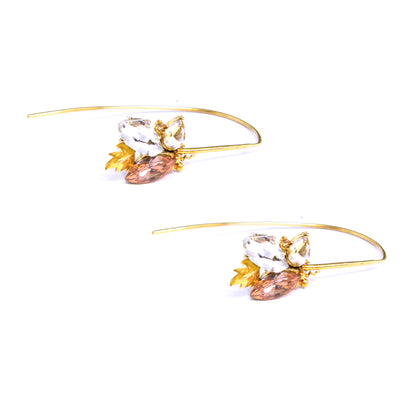 Inflorescence Flower Vine Peach Half Hoops