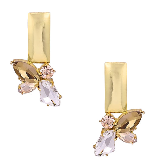 Vitis- Vinifera Topaz Rootstock Earrings