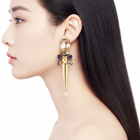 Spike Trellis  Earrings