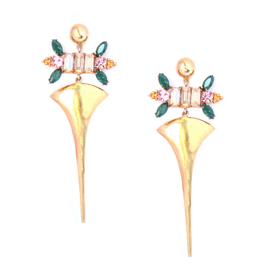 Inflorescence Flower Vinifera Bell Earring