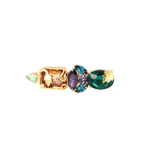 Inflorescence Flower Vine Cocktail Ring