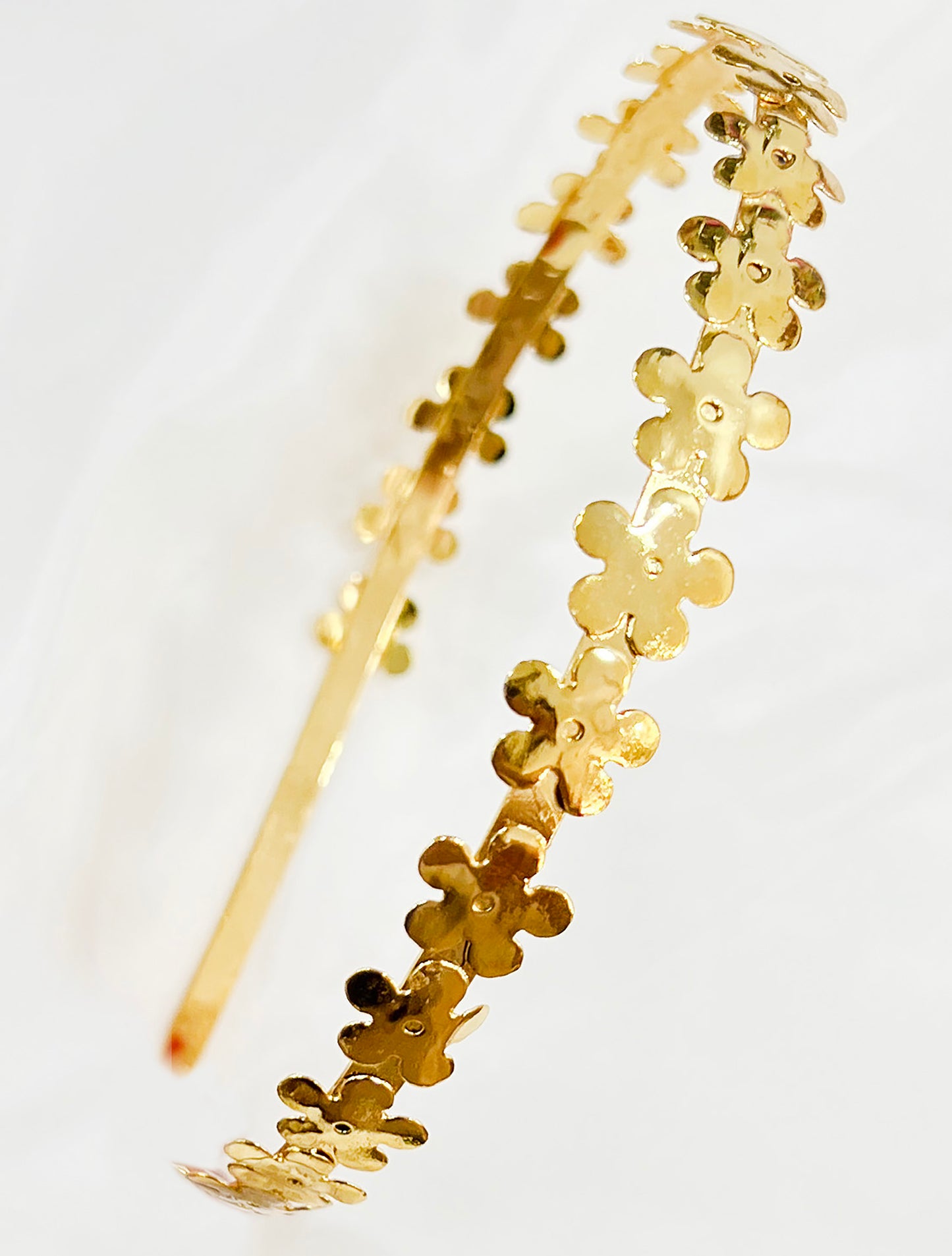 22k Gold Plated Flower Hairband
