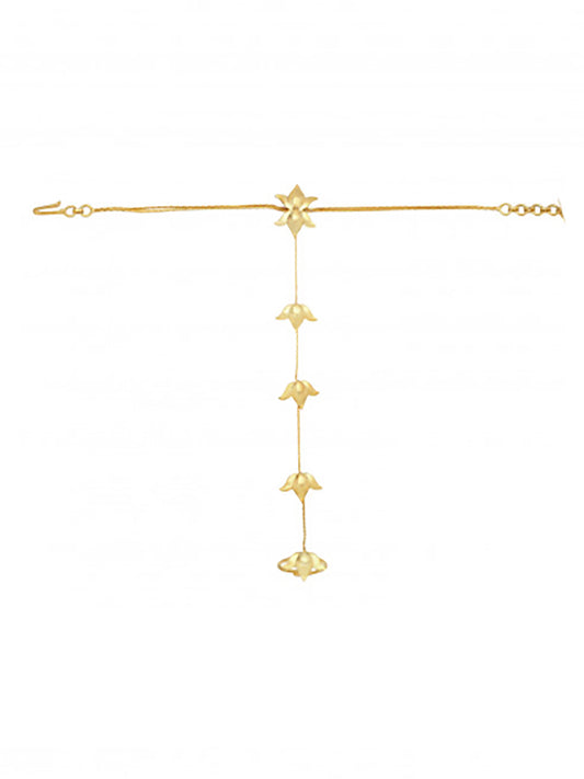 Goldplated Lotus Fleur Handharness