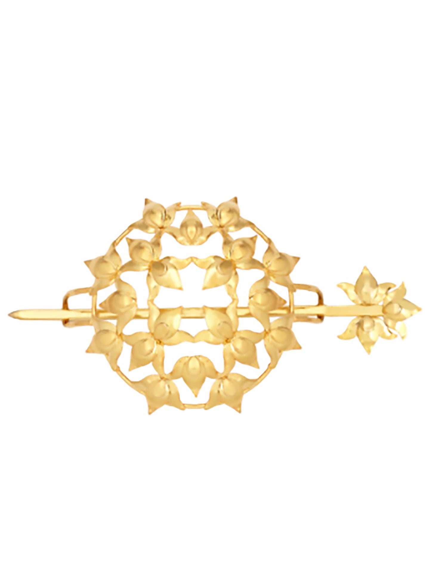 Gold-plated Lotus Radial Fleur Juda Pin