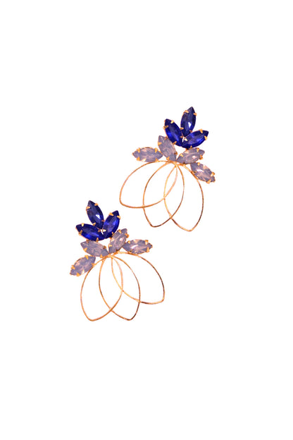 Redolance Blue Lotus Earrings