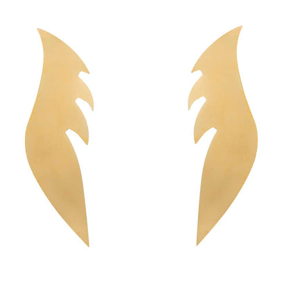 22K Gold Plated Two in one Wings Earrings / Earcuff