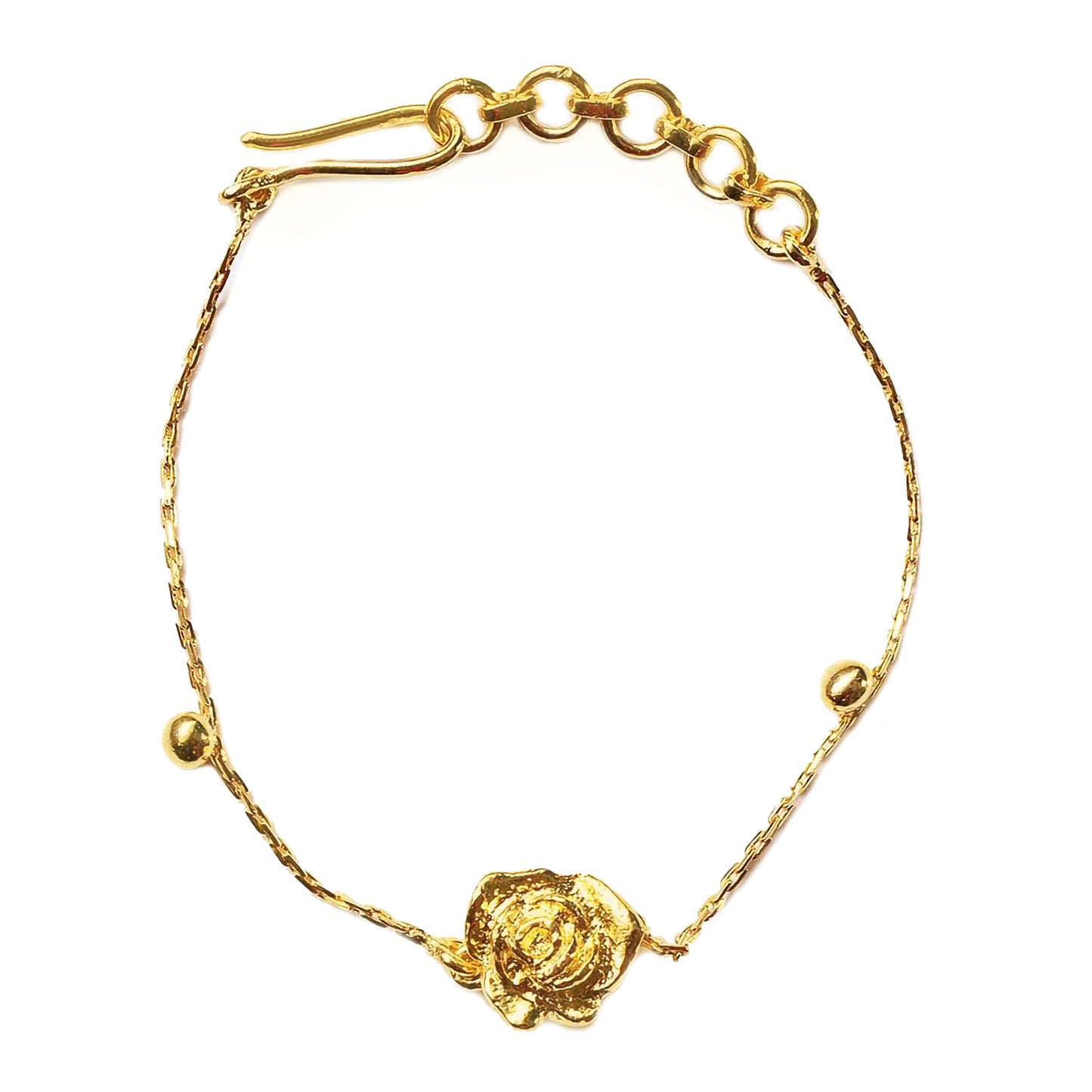 Gold Plated Jessica Rose Bracelet