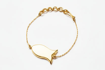 Gold-Plated Fish Bracelet